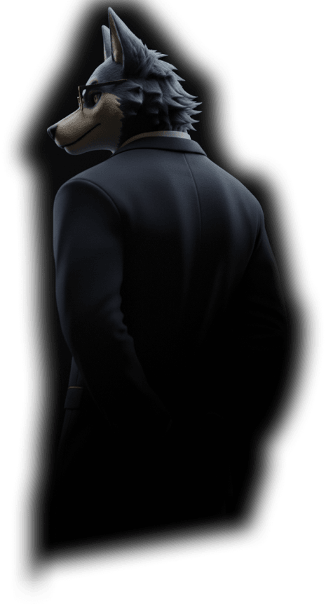 Vance - Professional Wolf Character
